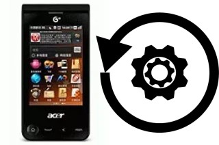 Como resetar um Acer beTouch T500