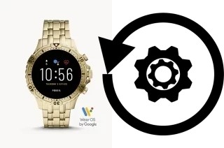 Como resetar um Fossil Gen 5 Garrett