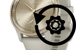 Como resetar um Garmin vívomove Trend