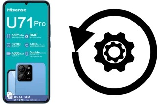 Como resetar um HiSense U71 Pro