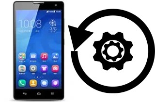 Como resetar um Honor 3C