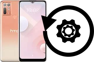 Como resetar um HTC Desire 20+