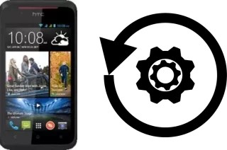 Como resetar um HTC Desire 210