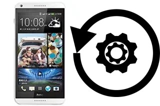 Como resetar um HTC Desire 816