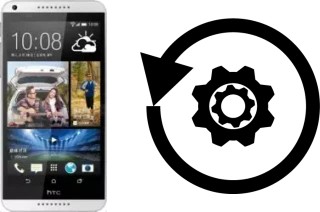Como resetar um HTC Desire 816 Dual