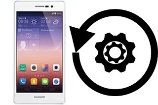 Como resetar um Huawei Ascend P7