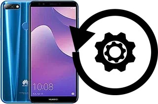 Como resetar um Huawei Y7 (2018)