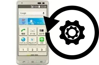 Como resetar um Kyocera Basio 3