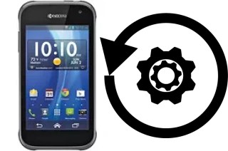 Como resetar um Kyocera Hydro Xtrm