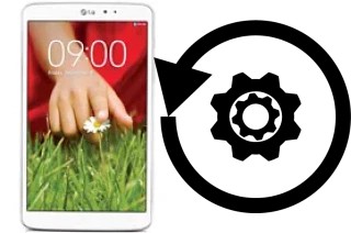 Como resetar um LG G Pad 8.3