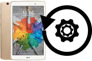 Como resetar um LG G Pad X 8.0