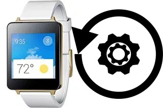 Como resetar um LG G Watch W100