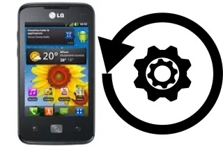 Como resetar um LG Optimus Hub E510