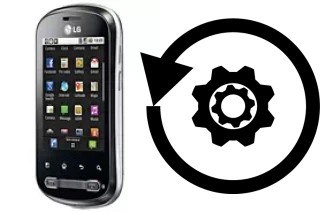 Como resetar um LG Optimus Me P350