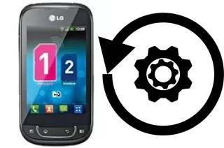 Como resetar um LG Optimus Net Dual