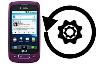 Como resetar um LG Optimus T