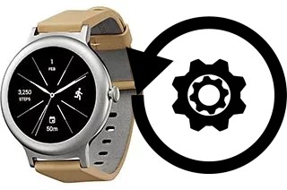 Como resetar um LG Watch Style