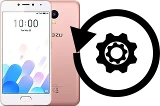 Como resetar um Meizu M5c