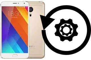 Como resetar um Meizu MX5e