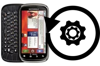 Como resetar um Motorola Cliq 2