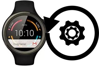 Como resetar um Motorola Moto 360 Sport (1st gen)