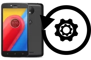 Como resetar um Motorola Moto C XT1750