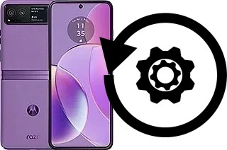 Como resetar um Motorola Razr 40