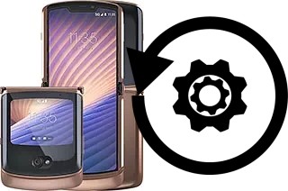 Como resetar um Motorola Razr 5G