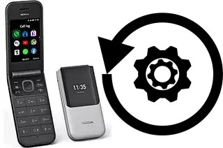 Como resetar um Nokia 2720 Flip