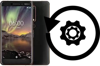 Como resetar um Nokia 6.1