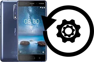 Como resetar um Nokia 8