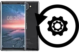 Como resetar um Nokia 8 Sirocco