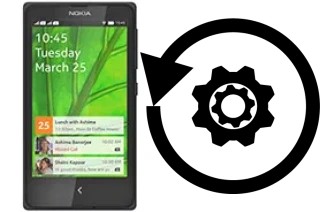 Como resetar um Nokia X+