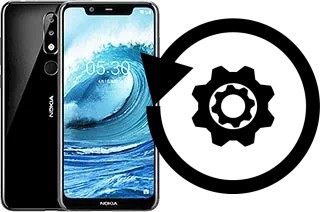 Como resetar um Nokia 5.1 Plus (Nokia X5)