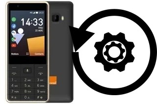 Como resetar um Orange Sanza XL