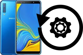 Como resetar um Samsung Galaxy A7 (2018)