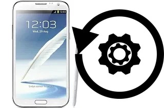 Como resetar um Samsung Galaxy Note II N7100