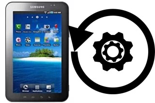 Como resetar um Samsung P1000 Galaxy Tab