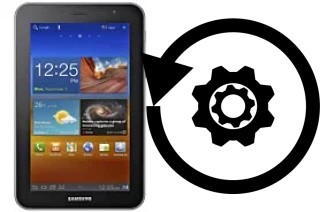 Como resetar um Samsung P6200 Galaxy Tab 7.0 Plus