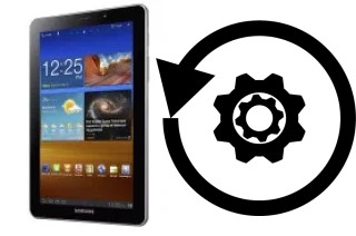 Como resetar um Samsung P6800 Galaxy Tab 7.7