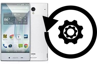 Como resetar um Sharp Aquos Crystal