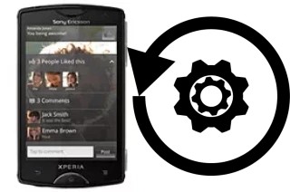 Como resetar um Sony Ericsson Xperia mini