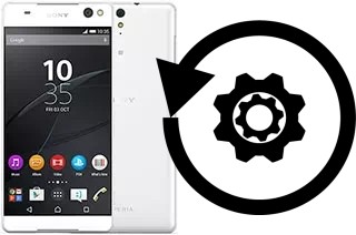 Como resetar um Sony Xperia C5 Ultra Dual