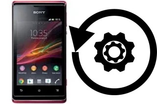 Como resetar um Sony Xperia E