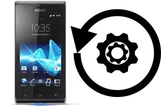 Como resetar um Sony Xperia J