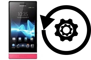 Como resetar um Sony Xperia U