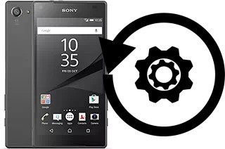 Como resetar um Sony Xperia Z5 Compact