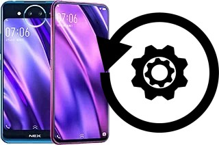 Como resetar um vivo NEX Dual Display