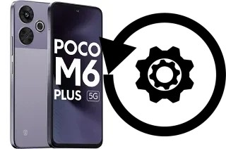 Como resetar um Xiaomi Poco M6 Plus