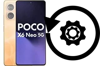 Como resetar um Xiaomi Poco X6 Neo